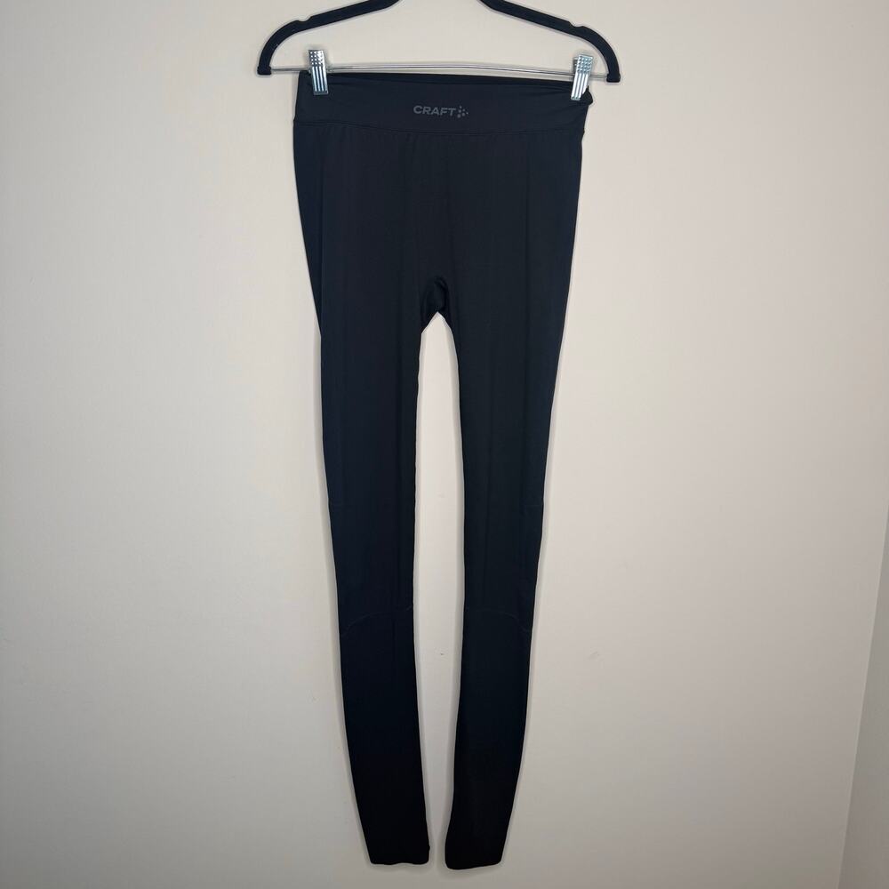 Craft Women’s Black Compression Running Tights Leggings Athletic Yoga Size M